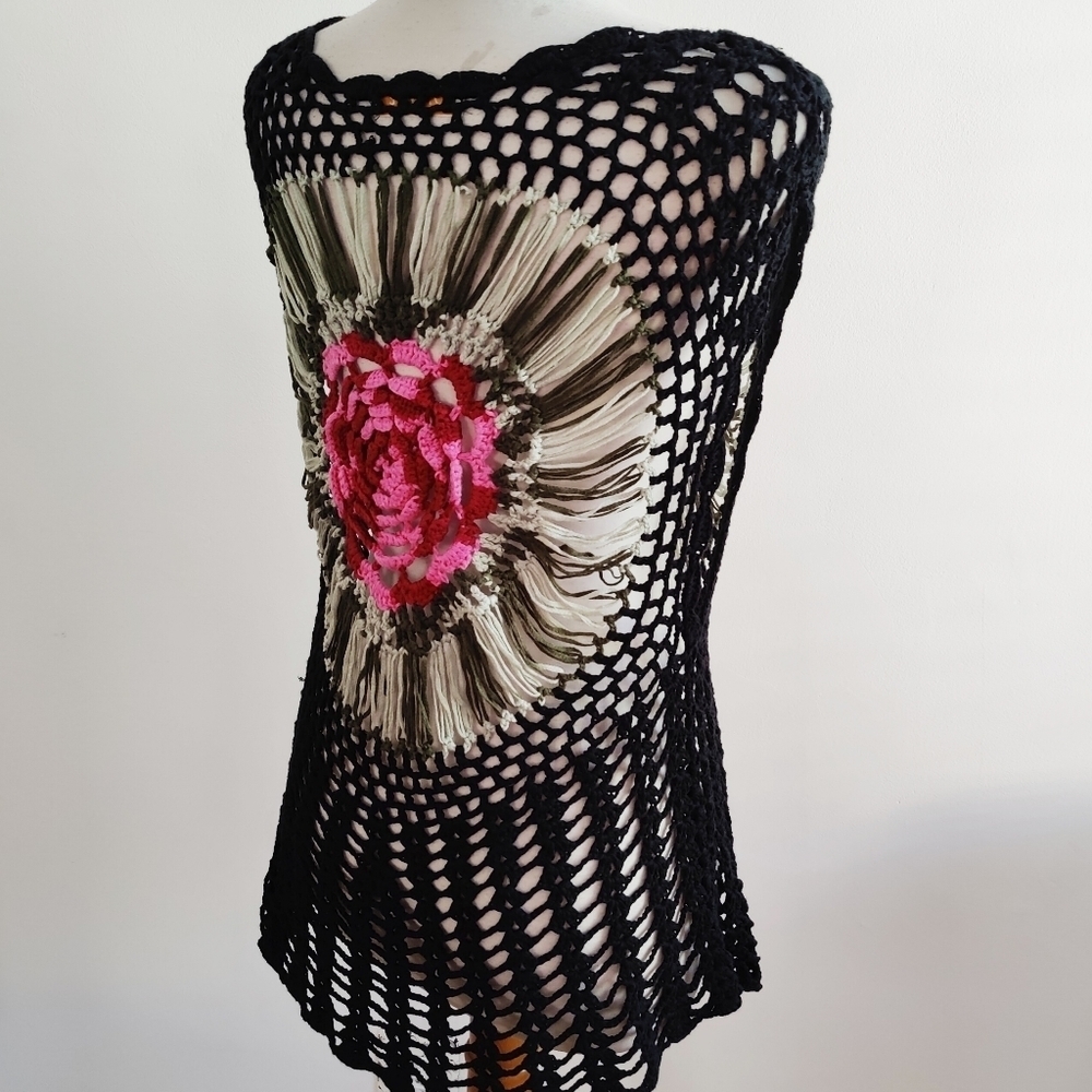 Swim Coverup / Knit / Boutique / Fits S-L / Stretch View 5